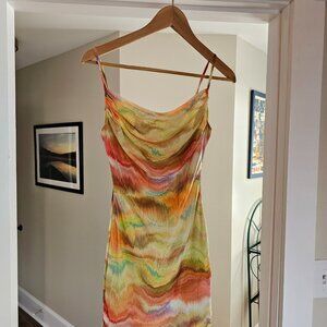 Clara Printed Mini Dress